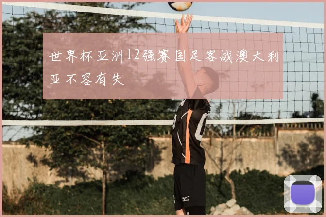 世界杯亚洲12强赛国足客战澳大利亚不容有失