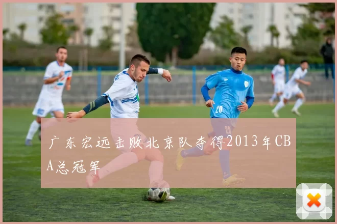 广东宏远击败北京队夺得2013年CBA总冠军