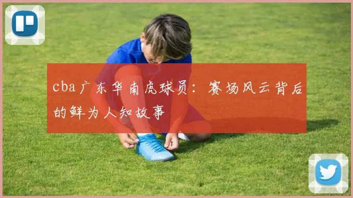 cba广东华南虎球员：赛场风云背后的鲜为人知故事
